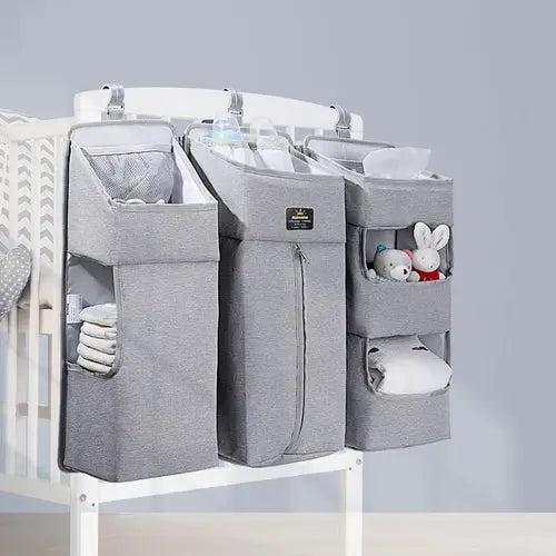 Baby Diaper Caddy with Dividers Maroon Chronos