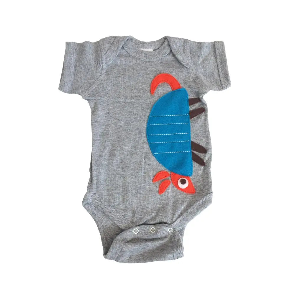 Armadillo Onesie - We Love Texas! Sky Blue Milo